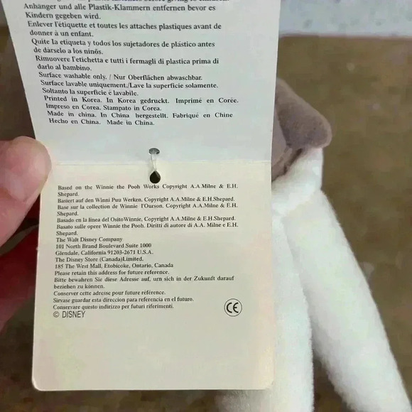 NWT Vintage Disney Easter Bunny Gopher Beanie - Picture 3 of 4